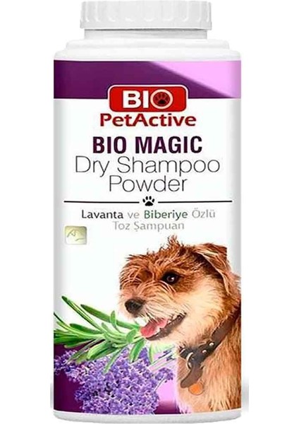 Bio PetActive Lavanta ve Biberiye Özlü Toz Şampuan 150gr