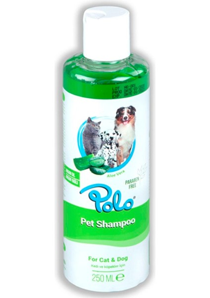 Aloe Vera Aromalı Kedi ve Köpek Şampuanı 250 ml