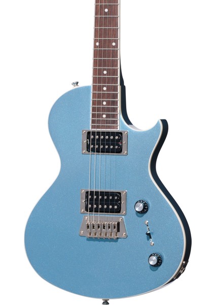 Waxx Nighthawk Studio Elektro Gitar (Pelham Blue)