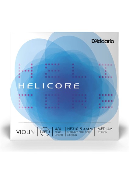 D'addario HE310-5 4/4m Helicore Keman Teli