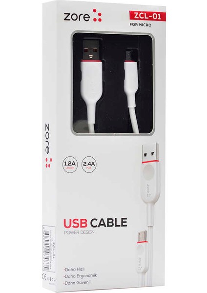 Zcl-01 Micro USB Kablo fiyatları