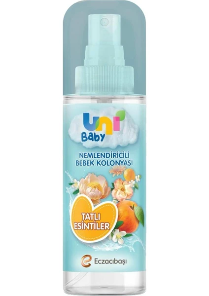 Uni Baby Nemlendiricili Bebek Kolonyası Tatlı Esintiler 150ML 6 Adet