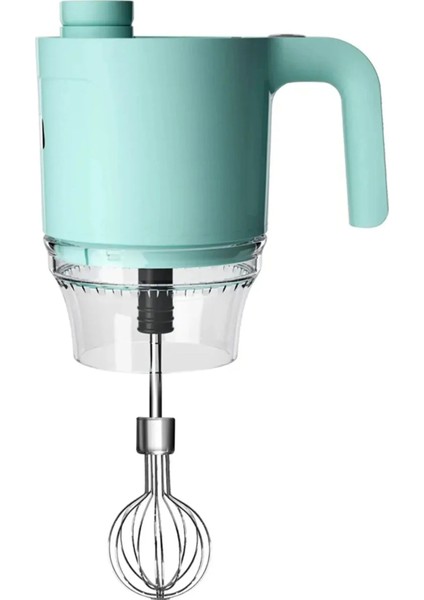 Cook&eat Şarjlı Mikser Blender 5in1 Çok Amaçlı Mikser Blender Çırpıcı Doğrayıcı Parçalayıcı 300ML