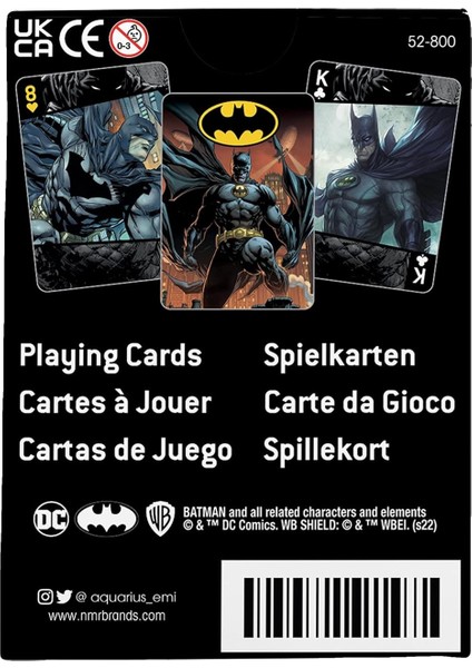 Dc Comics - Batman Iskambil Kağıdı