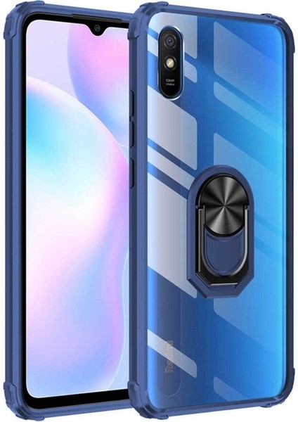 Xiaomi Redmi 9A Uyumlu Kılıf Mola Kapak, Lacivert