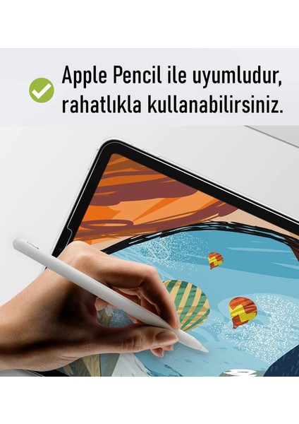 iPad Air 6. Nesil M2 11 Inç Uyumlu Temperli Ekran Koruyucu Kırılmaz Cam Air 6 2024 A2902 A2903 A2904