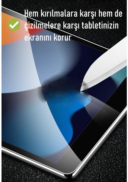 iPad Air 6. Nesil M2 11 Inç Uyumlu Temperli Ekran Koruyucu Kırılmaz Cam Air 6 2024 A2902 A2903 A2904