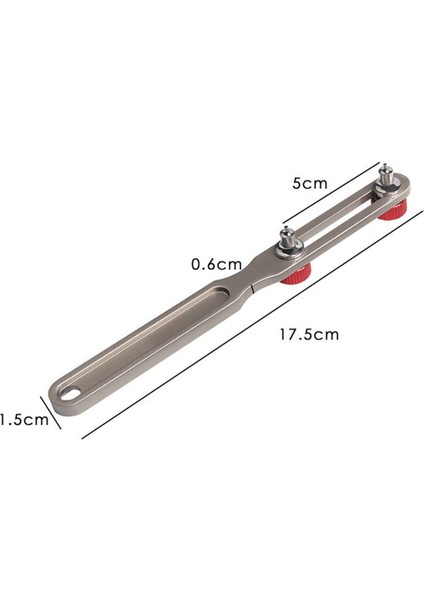51MM Profesyonel Çelik Saat Arka Kapak Açma Tamir Anahtarı