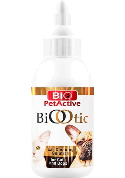 Bio Pet Active Kedi Köpek Kulak Temizleme Losyonu 100 ml