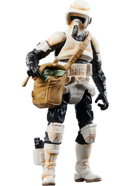 Star Wars Vintage Collection Speeder Bike, Scout Trooper & Grogu (The Mandalorian) Araç ve Figür Seti fırsatları