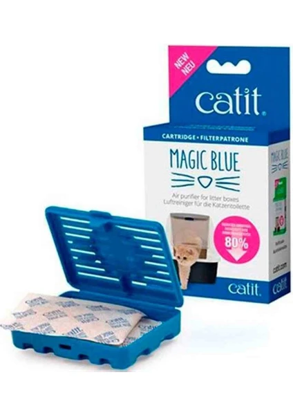 Cat İt Magic Blue Tuvalet Kabı Koku Giderici