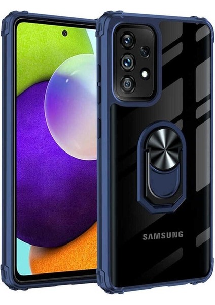 Samsung Galaxy A72 Uyumlu Kılıf Mola Kapak, Lacivert
