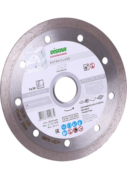 Decor Slim (Dkoratif)Testere 115*1.2/1,0*8*22,23 modelleri