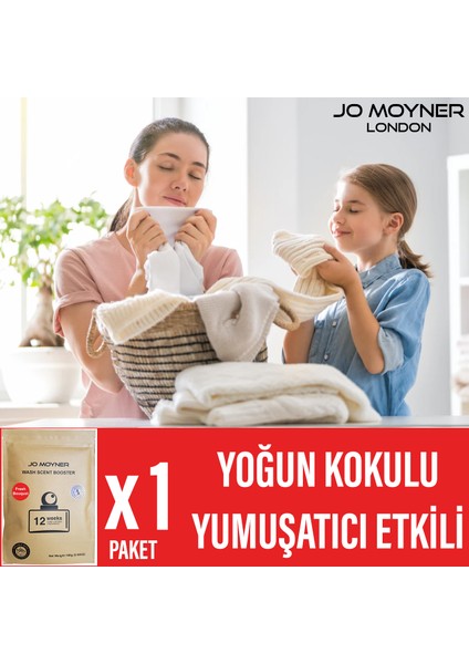 Jo Moyner Granül Çamaşır Parfümü Boncuk Çamaşır Yumuşatıcısı Konsantre Taze Çiçekler 1 Paket