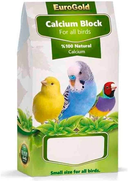 Tüm Kuşlar için Kalsiyum Blok Küçük