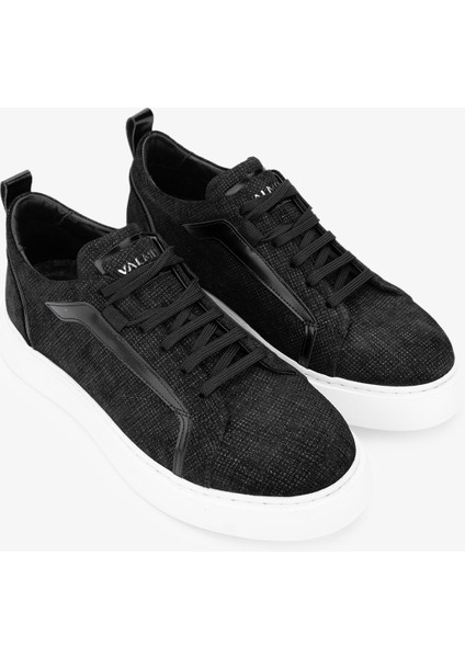 Timzy Erkek Siyah Deri Deri Sneakers & Spor Ayakkabı 698 1058-10 Erk Ayk Y24 fiyatları