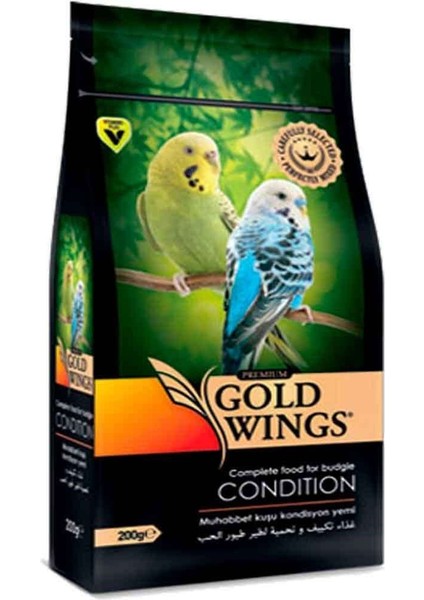 Gold Wings Premium Muhabbbet Kondisyon Yemi 200 Gr