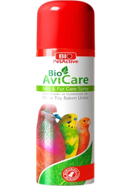 Bio Pet Active Avicare Kuşlar İçin Deri Ve Tüy Bakım Spreyi 150 Ml