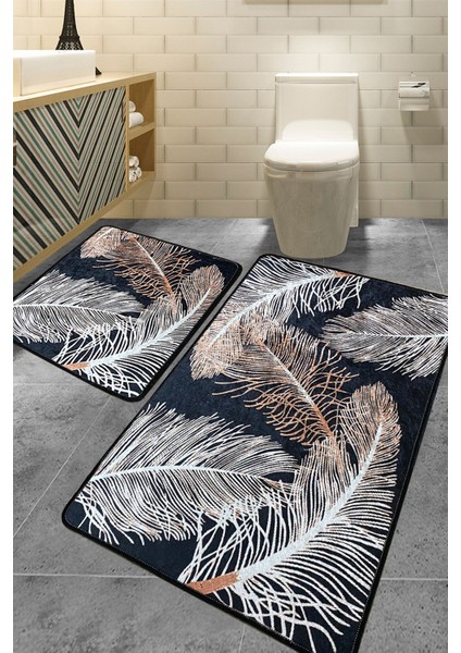 Pomesa 2 Li Set Banyo Halısı Djt