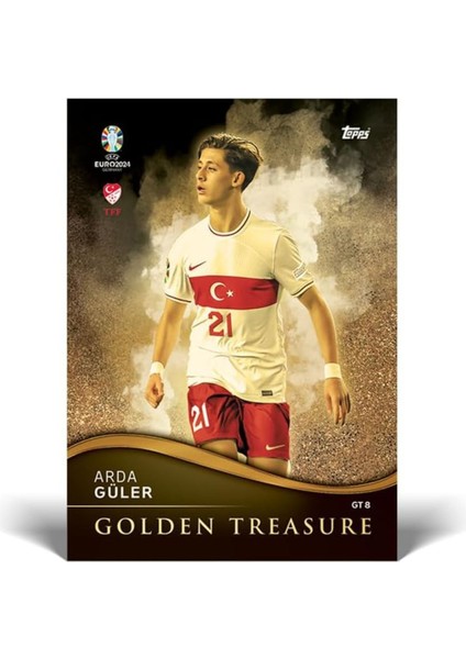 Almanya Euro 2024 Avrupa Şampiyonası Match Attax - 4 Adet Futbolcu Kart Paketi (32 Adet Kart)