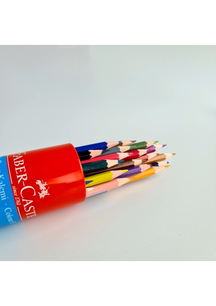 Faber Castell Kuru Boya Metal Tüpte 24 Renk fiyatları