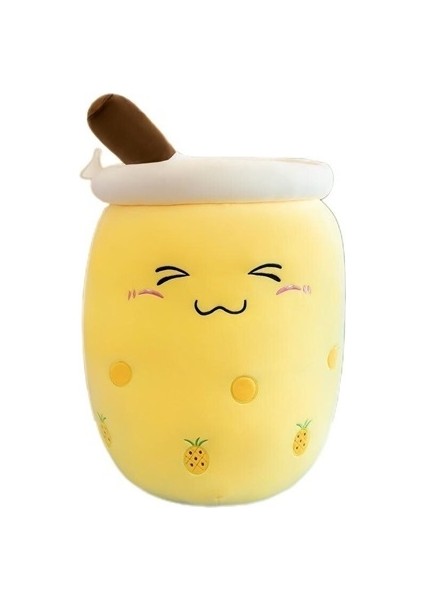 Ybltd 25CM Peluş Oyuncak Kawaii Peluş Süt Çay M Sevimli Yumuşak Yumuşak Doldurulmuş Oyuncak (Yurt Dışından)