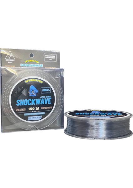 Fluorocarbon Coated Hayalet Misina Shockwave 150 Metre
