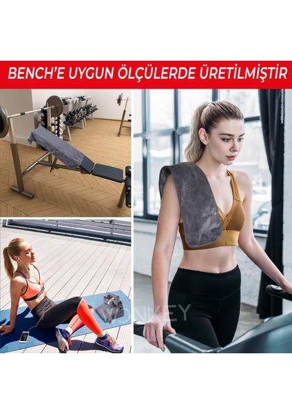 - Sporcu Fitness Antreman Havlusu 30x100 cm, Ultra Hafif ve Hızlı Kuruyan Mikrofiber Spor Havlu, Gym Boks Pilates Tenis Havlusu (2'i Paket - Gri)