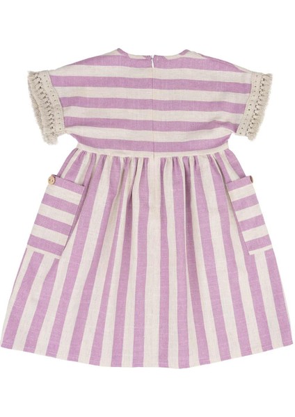 Kız Çocuk Çizgili Elbise fiyatları