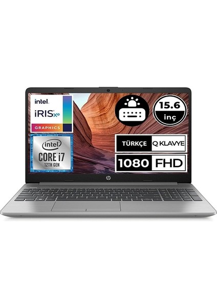 Hp 250 G9 6Q8M8ESE7 I7-1255U 16GB 256SSD 15.6" Fullhd Freedos Taşınabilir Bilgisayar