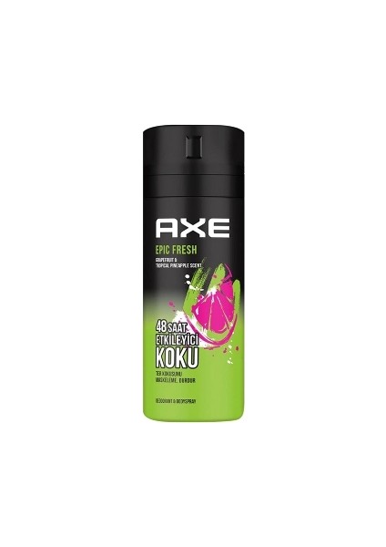 Deodorant 150 Ml. Epic Fresh (6'lı)