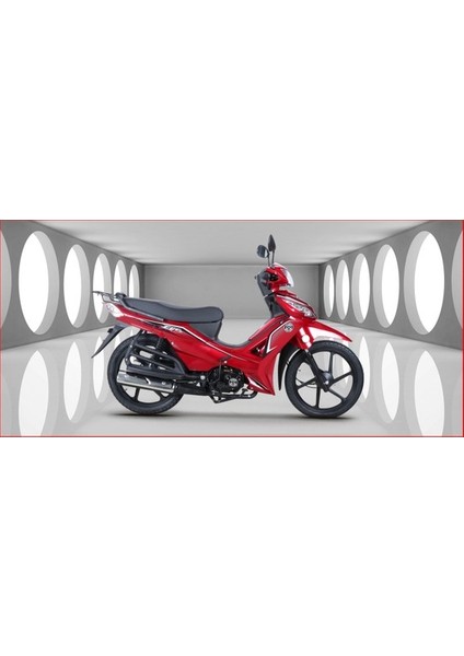 Ege 50 cc Motorsiklet Kırmızı