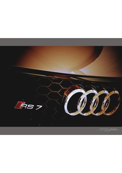 Audi Rs-7 Önpanjur Arması