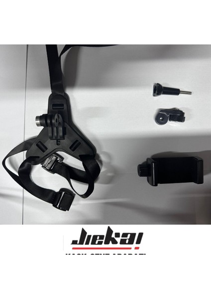 JK004 Kask Aparatı Motosiklet Telefon Tutucu Aparati Ayarlanabilir