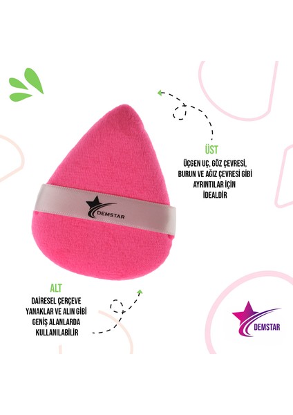 Professional Makeup Puff Makyaj Süngeri Puff Pembe fiyatları