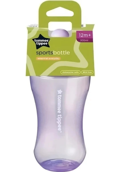 Tommee Tippee Akıtmaz Damlatmaz Isı Yalıtımlı Sportif Bardak Suluk 300 ml 12AY+ Lila