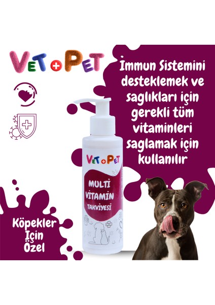 Köpek Için Multi Vitamin Takviyesi