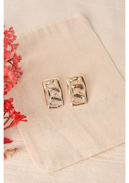 Kadın Dikdörtgen Model Bijuteri Küpe modelleri