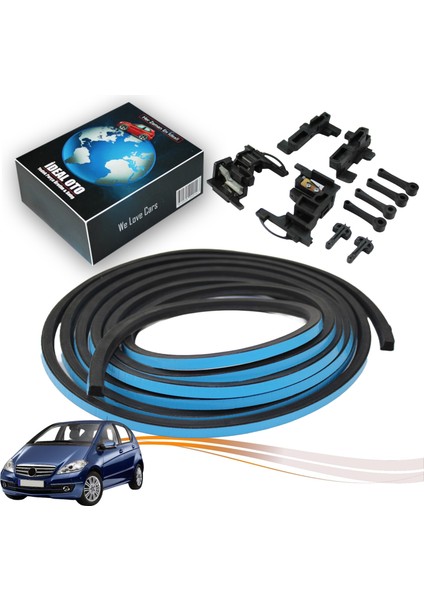 Mercedes W169 2004-2012; A150 A160 A170 A180 A200 E-Cell Için Sunroof Fitili & Kızak Plastikleri A1697800244