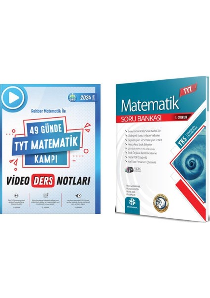 2025 49 Günde TYT Matematik Kampı Video Ders Notları - TYT Matematik Soru Bankası