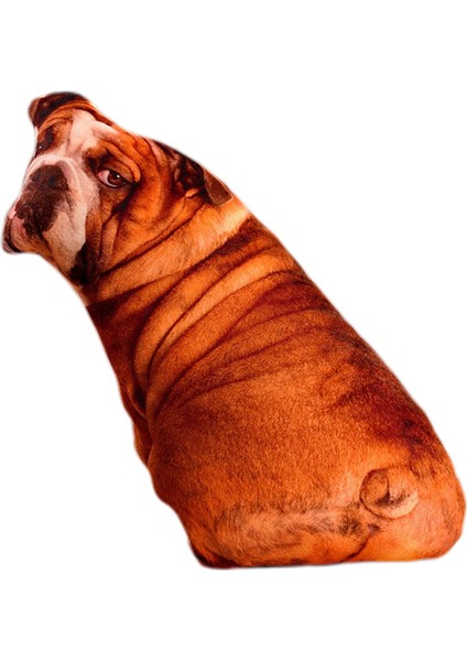 Hayvanlar Köpek Deseni Peluş Yıkanabilir Stil Atma E (Yurt Dışından)
