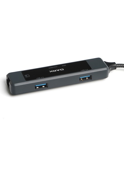 Usb-C&a To 5 Port USB 2.0&3.0 MB Ethernet Hub (DK-AC-USB350L)