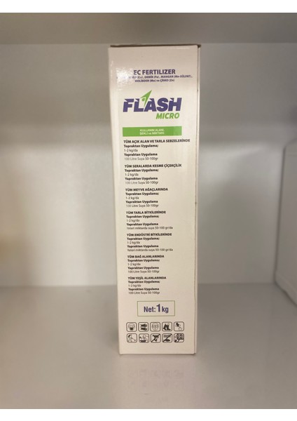 Flash Micro Ec Fertılızer Bitki Besin Maddeleri Karışımı Gübre modelleri