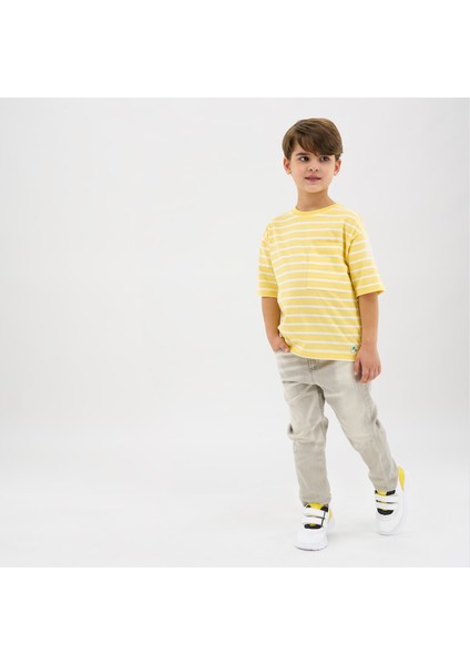 Erkek Bebek Çizgili Tişört
