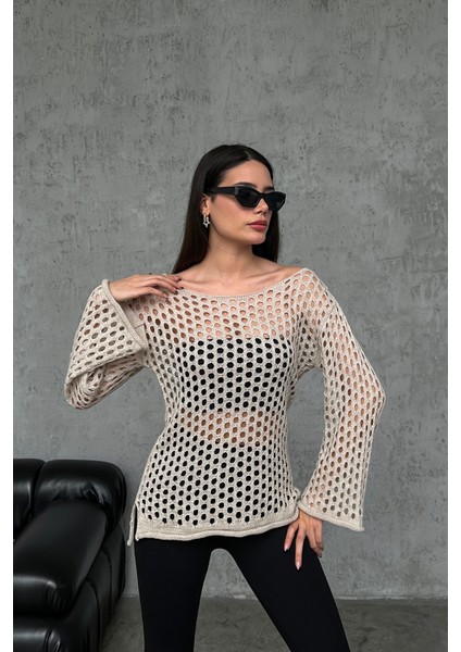 Yumuşak ve Soğuk Dokulu File Kazak fiyatları