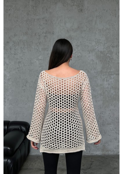 Yumuşak ve Soğuk Dokulu File Kazak fırsatları