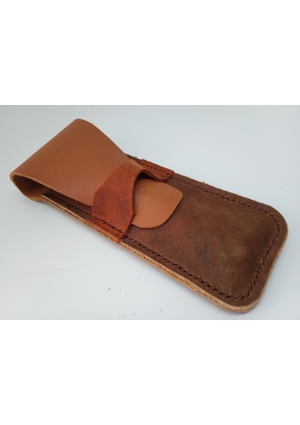 Hakiki Deri El Emeği Özel Kalemleriniz Için Kalemlik Kalem Kutu 27 cm 6 cm 28MA