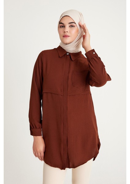 2241_CEPLI Uzun Kol Tunik Gömlek modelleri