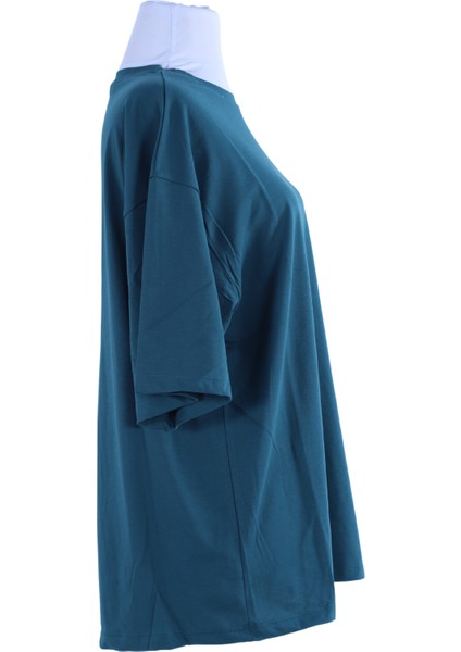 2096_KISA Kollu Oversize Basic T-Shirt fiyatları