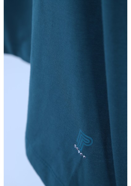 2096_KISA Kollu Oversize Basic T-Shirt modelleri